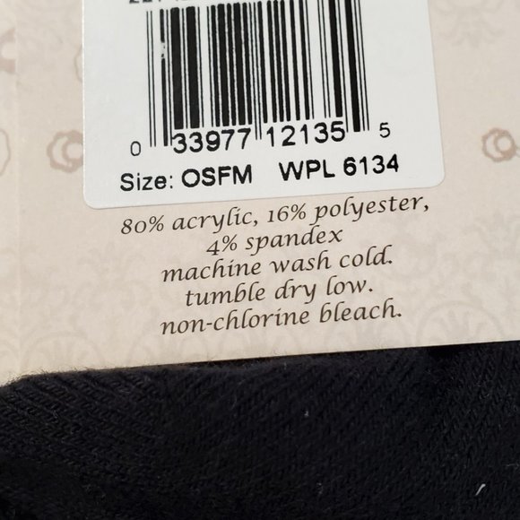 Muk Luks Nordic Print Knee-Hi Socks New with Tags - Picture 5 of 5